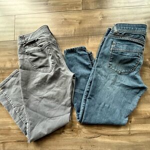 Democracy Charcoal and Classic Blue Denim Jeans